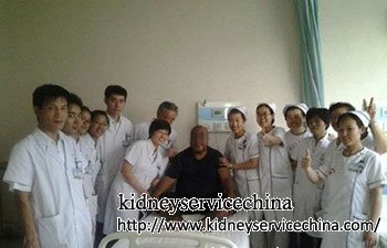 You were ALL OUTSTANDING!-Samuel with Diabetic Nephropathy from PNG