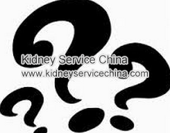 Is it serious with creatinine level 1.5