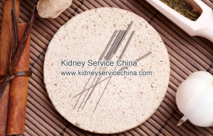 severe pain in leg in end stage renal disease 