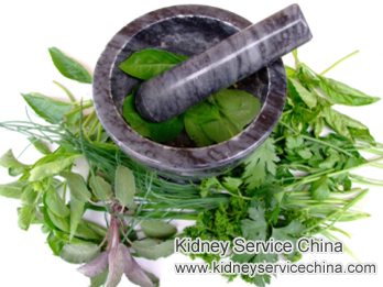 Chinese Remedy for Creatinine 14.72 and Urea 201