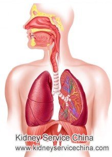 Water Retention in Lungs for Hypertensive Nephropathy Patients