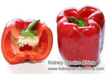 Can Red Bell Pepper Lower High Creatinine Level