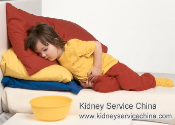 Vomiting and No Hunger for Nephrotic Syndrome Patients
