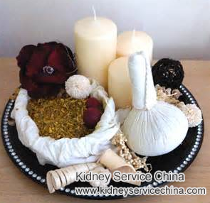 Hot Compress Therapy to Reduce High Creatinine 6.92