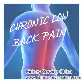 Severe Back Pain for Diabetic Kidney Disease Patients