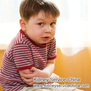 Nephrotic Syndrome with Stomach Ache and Vomiting