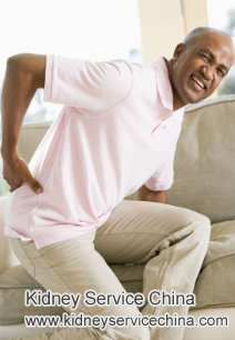 Back Pain and Blood in Urine for Renal Cyst