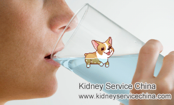 How Much Water to Be Taken If Creatinine Level is 3.1