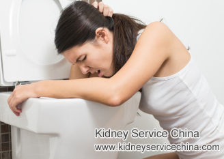 Will Large Kidney Cyst Cause Nausea and Vomiting