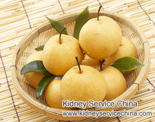 Can Patients with Creatinine 707 Eat Pears