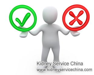 Recommendation for Hemodialysis Patients with High Creatinine Level