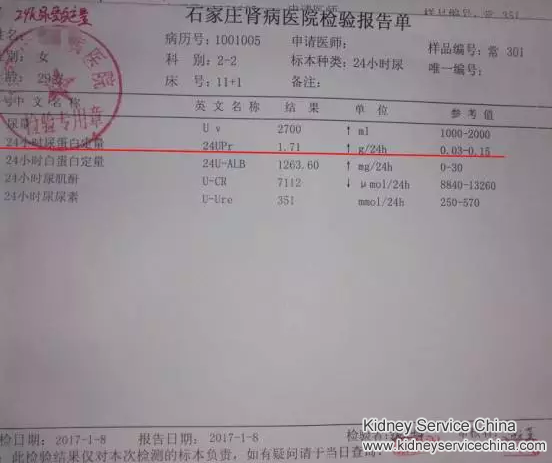 Patients Recover from Nephrotic Syndrome within One Month